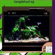 Tank Bottom Fish Filter Ecology Aquarium Self Circulating Aquarium Tank Silent Small Fish Tank qw56t