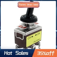 AC 250V 15A on/on 2 Position DPDT Toggle Switch with Waterproof Boot