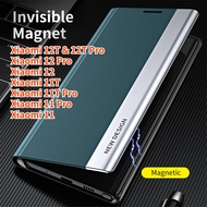 Flip Case For Xiaomi 11T Mi 12T Mi 11T Pro Mi 12T Pro Mirror Leather Wallet Stand Book Cover Phone Coque Magnetic Bag For Mi 12 Mi 12 Pro Mi 11 Mi 11 Pro Phone Case
