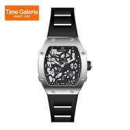 U.S Master Polo Club USM-DK01-SL-BK Silicone Strap Men Watch