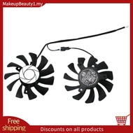 HA8010H12F-Z 75MM 2Pin GTX1050Ti GPU Cooler DUAL Fan for   GTX 1050Ti GTX-1050-Ti-4GT-OC