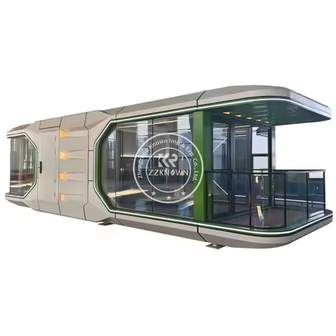 2024 Prefab House Capsule Cabin Hotel Container Home Sleep Pod Outdoor Mobile Tiny House Luxury Caps
