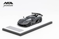 ****預訂 pre-order****   HKM Premium 1:64合金模型 Koenigsegg Jesko AttackFull Carbon Black 全碳黑