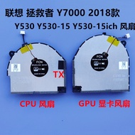 For Lenovo Legion Y7000 Y7000P Y530 Y530-15ICH Y530-15 Laptop GPU CPU Cooling Fan Notebook DC28000DK