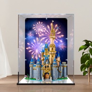 [in stock] 97Suitable for Lego43222Cinderella Classic Disney Castle Figure Storage Dust Cover Acryli