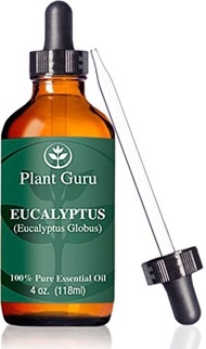 ★ Eucalyptus Essential Oil ★HUGE 4 oz ★ Therapeutic Grade ★ 100% Pure &amp; Natural ★ With Glass Dropper
