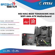 MSI MAG B550 Tomahawk MAX WIFI DDR4 AM4 AMD ATX Motherboard