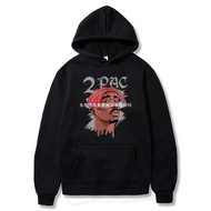 Casual Tupac Long Sleeve Clothes Harajuku NEW Sweatshirt 2PAC Fashion Men Printing 2025 Hoodie Stree