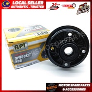 YAMAHA Y100/SPORT 100/SPORT 2/Y110/Y110SS/SS2 REAR SPROCKET HUB REAR WHEEL CLUTCH HUB SET KEPALA HUB