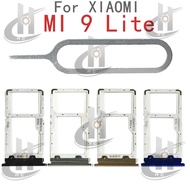 For Xiaomi mi 9 Lite Sim Card Tray Slot Holder Card Holder Reader SD Slot Adapter Replacement Parts