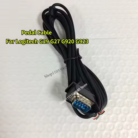 Sim Racing Game Steering Wheel Pedal Cable For Logitech G29 G27 G920 G923 Pedal Line Accessories