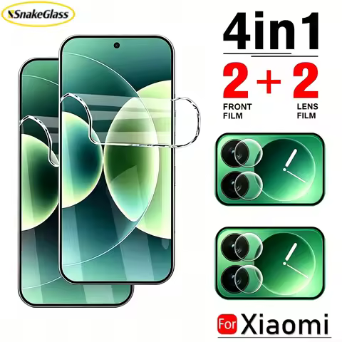 4IN1 Hydrogel Film for Xiaomi 17 Pro Max 17Ultra 15T 15 14 13T 13 12T Pro 12S 11X 10 Lite Ultra Scre