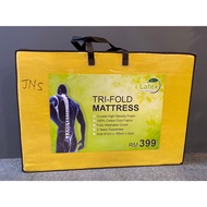 DALI-SINGLE SUPER LIGHT WEIGHT TRI-FOLD MATTRESS (3 FOLD)