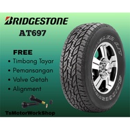 TAYAR BRIDGESTONE AT697 255/70R15 TAHUN 2025 , FREE VALVE GETAH SETIAP 1BIJI PEMBELIAN TAYAR