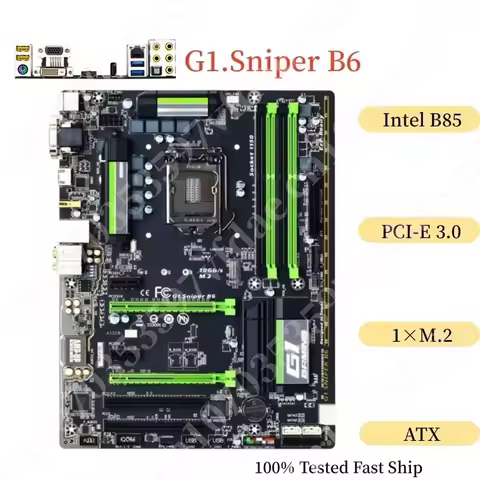 For Gigabyte G1.Sniper B6 Motherboard 1150 DDR3 32GB LGA ATX Mainboard 100% Tested Fast Ship