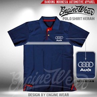 AudiPOLO shirt Audi Sport Collar T-shirt car t-shirt automotive sports car polo shirt