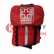 READY STOK Tas Ransel Eiger 6104 Red Backpack P3k Emergency Aid Sys Siap kirim