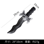 Halloween Đồ chơi nhựa dao AXE đạo cụ cosplay mô phỏng dụng cụ tiệc cướp biển cưa jiaojiaokjdahsd-cb