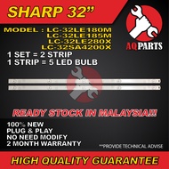 LC-32LE180M ,LC-32LE185M ,LC-32LE280X ,LC-32SA4200X , SHARP 40“ LED TV BACKLIGHT / LAMPU TV [READY S