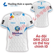 Áo Thun DRX Mùa Hè 2022 Tay Ngắn Thoáng Khí Thoải Mái Thường Ngày Cho Nam Và Nữ