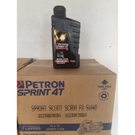 【COD】 PETRON SPRINT 4T SC800 SCOOTER OIL FULLY SYNTHETIC SAE 5W-40