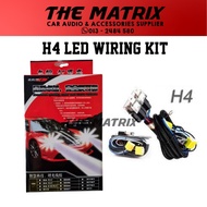 H4 WIRING KIT WITH TWO RELAY for installing LED