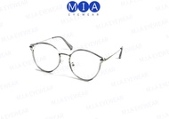 Gọng kính mắt mèo MIA EYEWEAR cao cấp càng kim loại chất xi bóng đẹp viền khung nhựa tạo phong cách 