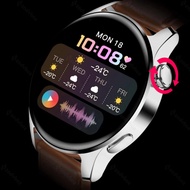 สมาร์ทวอทช์ นาฬิกาสมาร์ท New Business Bluetooth Call Smart Watch Men Spin Button Full Touch Screen Sport Fitness Tracker Waterproof Heart Rate Smartwatchสมาร์ทวอทช์ นาฬิกาสมาร์ท Red