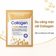 [Combo 10m Get 2m Free] SADOER Collagen Mask Moisturizing Anti-Wrinkle Anti-Aging Skin Brightening.m