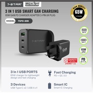 7-STAR MaxTen 65W GaN PD Charger Adapter