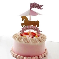 Cake topper, carousel, cake topper, birthday cake/, cake decoration, cup cake decoration, carousel p