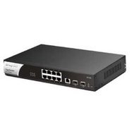 [DrayTek居易]VigorSwitchG2100(8*10/100/1000 Ethernet+2*SFP+QoS+VLAN+ACL+IPv6+L2 plus switch)【煩請電聯(留言),(現貨/預排)