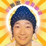 [599People Collection]Buddha Swimming Cap Tathagata Buddha Swimming Cap Silicone Headgear Funny Swim