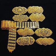 [Ship From KL] Tali Pinggang Klasik Lanna Besi Traditional Pending Thai Pengantin Belt Antique Jewelry Buckle Belt