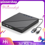 7 in 1 External CD/DVD Drive Optical Drive CD/DVD Disk Drive Burner