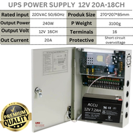 Power Supply UPS 12V 5A 12V 10A / 12V 20A - Power supply Back Up CCTV dan DVR