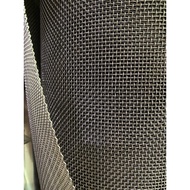 304 stainless steel woven square mesh - hole tolerance 1mm to 1.5mm - thickness 0.9mm (SUPER THICK) 