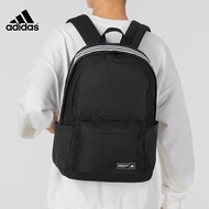 阿迪达斯 （adidas）双肩包男士运动背包电脑包大容量旅行包学生书包通勤训练包 黑色