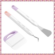 [W Y D H] 3Pcs Vinyl Weeding Tools, Weeding Tool for Vinyl with Hook Weeder, Piecing Tool Vinyl,  To
