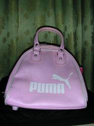 $450含運 puma 絕版 粉紅色 保齡球包 手提包 手提袋