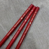 A lipstick red Tombow 8900 pencil.