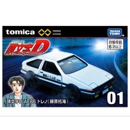 Tomica Premium Unlimited 01 Initial D AE86 Trueno (Takumi Fujiwara) original
