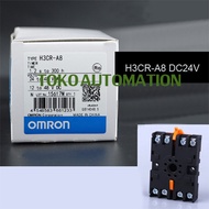 Timer H3CR-A8 H3CR A8 H3CR - A8 H3CRA8 24V DC With Socket PK19