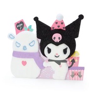 SANRIO - Kuromi 日版 座檯 造型 音樂 聖誕卡 發光 閃燈 聖誕咭 附留言空間 酷洛米 庫洛米 可羅米 (2021聖誕系列)