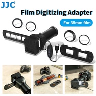 JJC ES-2 Negative Film HD Digitizing Adapter &amp; 6500k LED Light Set, 35mm Film RAW Scanner for Select Canon / Nikon / Sony / Laowa / Olympus Macro Lens, Replace Nikon ES-2 Adapter
