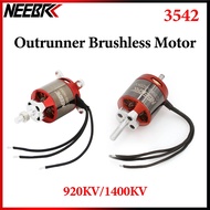 NEEBRC 3542 920KV 1400KV Outrunner Brushless Motor 2-4S For RC FPV Racing Glide Drone Aircraft Warbi