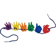 [Taiwan] Lacing & Counting Hands Math Toys Montessori Toy Autism Toy Fine Motor Autism ADHD Therapy 