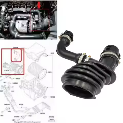 7M519A673EJ 7M51-9A673-EH 7M519A673EH Air Filter Flow Intake Hose Pipe For Ford Focus C-MAX MK2 1.6 