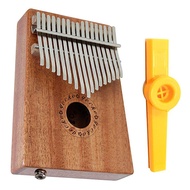 Đàn Kalimba 17 Phím Gỗ Mahogany Gecko K17MEQ Kèm Kèn Kazoo DreamMaker - HÀNG CÓ SẴN (Có EQ)