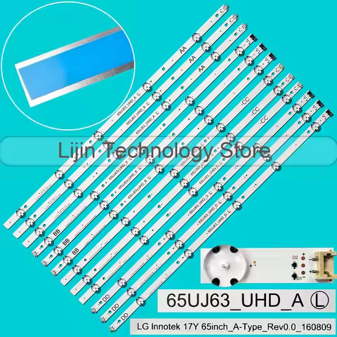 LED Backlight Strip For 65LG63CJ 65UJ6300 65UJ6307 65LV570H 65LV570M 65LV751H 65LV541H 65LV640S 65LV